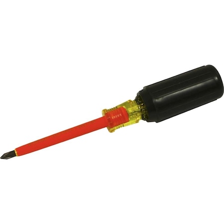 Gray Tools No. 1 Phillips Screwdriver, 3/16 Shank, 3-1/4 Blade Length, 1000V 50103-I
